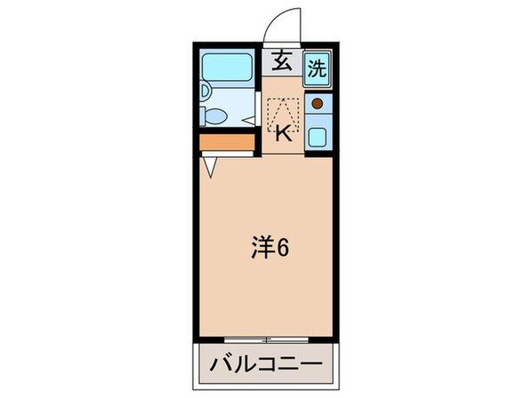 メゾンルミエ－ル日吉の物件間取画像